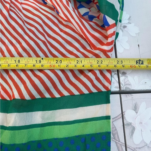 SUNCOO Multicolor Geometric Button Down Shirt - Picture 8 of 9